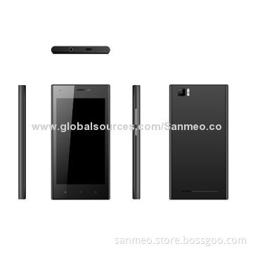 4.5-inch Smartphones, MT6572 at 1.2GHz x 2, Android 4.2 OS/2-SIM Card, 2-standby/4GB NAND + 1GB RAM